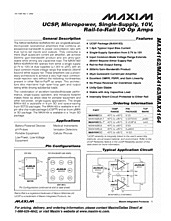 DataSheet MAX4163 pdf